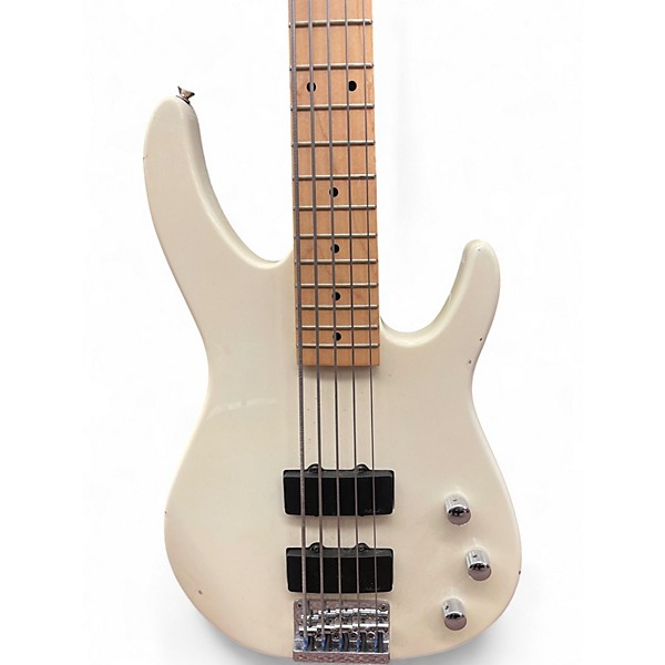 Used Peavey FOUNDATION Cream Electric Bass Guitar