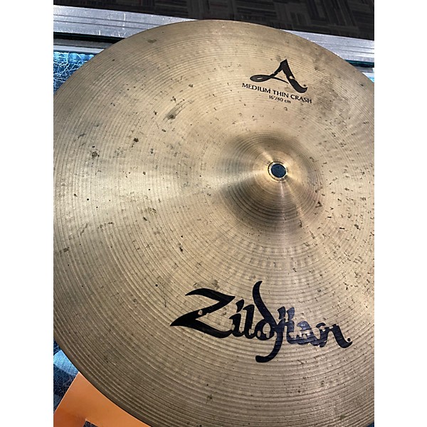Used Zildjian 16in A Series Medium Thin Crash Cymbal