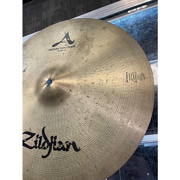 Used Zildjian 16in A Series Medium Thin Crash Cymbal
