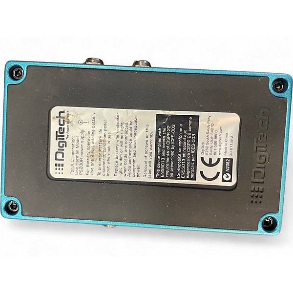 Used DigiTech DigiVerb Effect Pedal