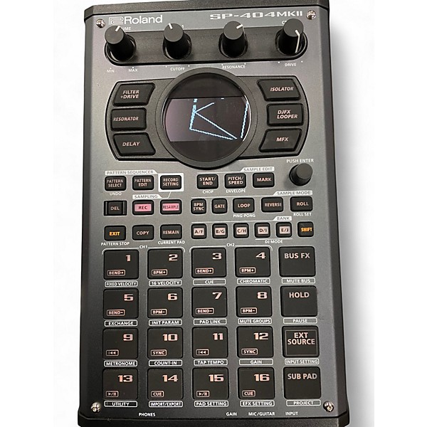 Used Roland Roland SP-404MKII Creative Sampler and Effector