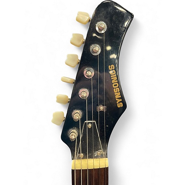 Used Synsonics DOUBLE CUT BURST Solid Body Electric Guitar
