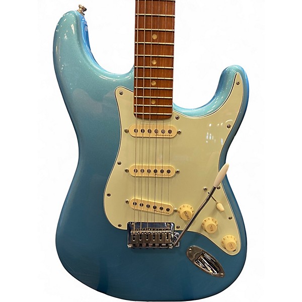 Used Fender Player Plus Stratocaster BLUE Solid Body Electric Guitar