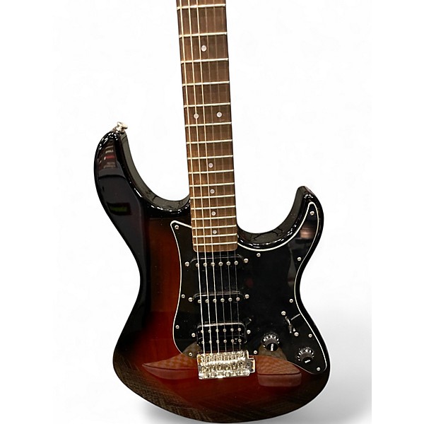 Used Yamaha PAC012DLX RED BURST Solid Body Electric Guitar
