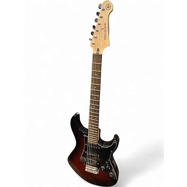 Used Yamaha PAC012DLX RED BURST Solid Body Electric Guitar