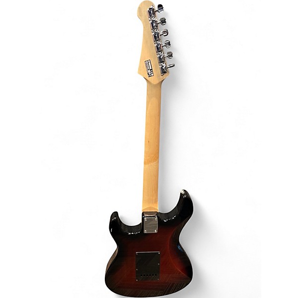 Used Yamaha PAC012DLX RED BURST Solid Body Electric Guitar