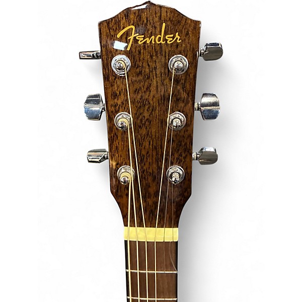 Used Fender CD60SCE NATURAL Acoustic Electric Guitar