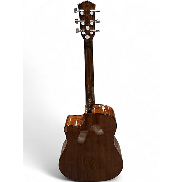 Used Fender CD60SCE NATURAL Acoustic Electric Guitar