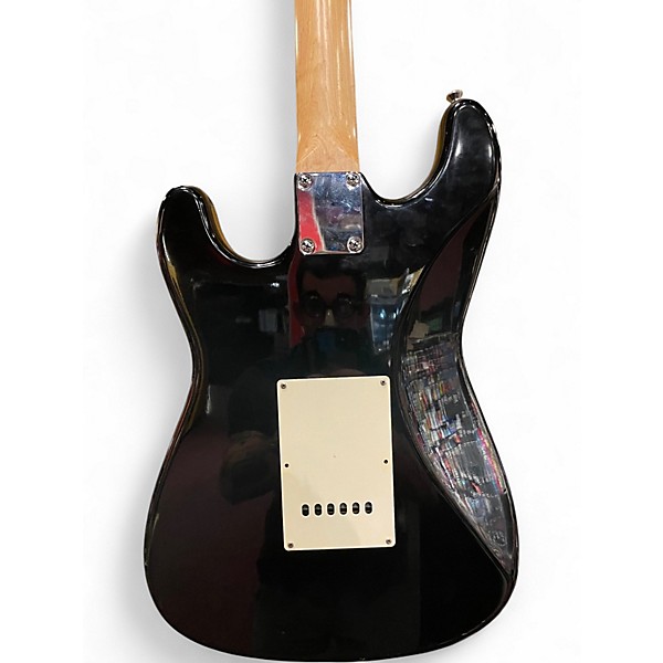 Used Squier Bullet Stratocaster Black Solid Body Electric Guitar