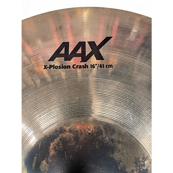 Used SABIAN 16in AAX Xplosion Crash Cymbal