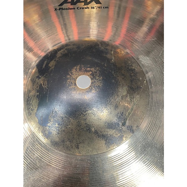 Used SABIAN 16in AAX Xplosion Crash Cymbal