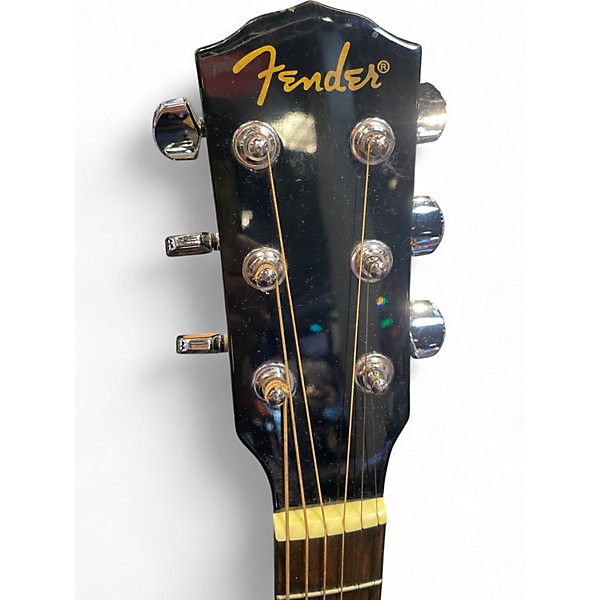 Used Fender DG11E Black Acoustic Electric Guitar