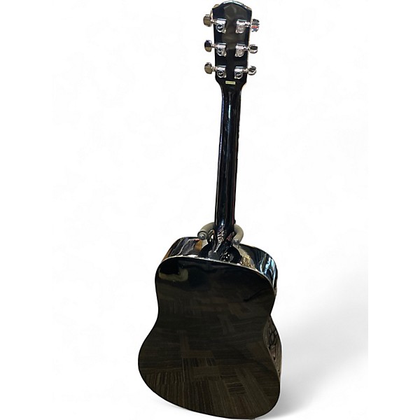 Used Fender DG11E Black Acoustic Electric Guitar