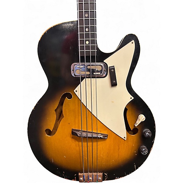 Used Harmony H22 BASS  Tobacco Burst Electric Bass Guitar