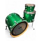 Used DW 3 Piece Collector's Series Emerald Sparkle Drum Kit