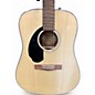 Used Fender CD60S  Natural Acoustic Guitar