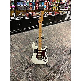 Used Fender American Ultra Stratocaster HSS Arctic Pearl Solid Body Electric Guitar