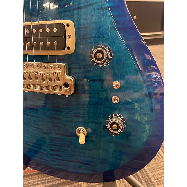 Used PRS S2 Custom 24 Lake Blue Solid Body Electric Guitar