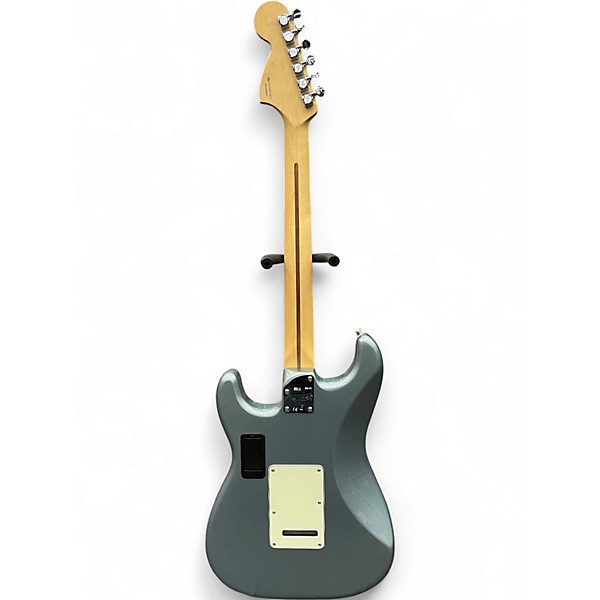 Used 2018 Fender Deluxe Roadhouse Stratocaster Mystic Ice Blue Solid Body Electric Guitar