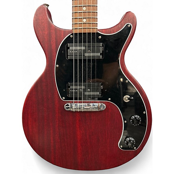 Used Gibson Les Paul Special Tribute DC Satin Cherry Red Solid Body Electric Guitar