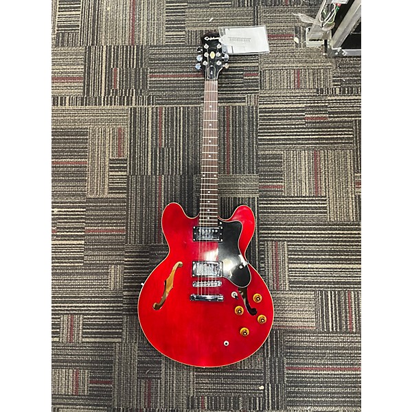 Used Epiphone Dot Cherry Hollow Body Electric Guitar