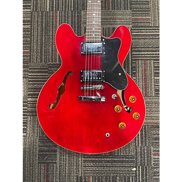 Used Epiphone Dot Cherry Hollow Body Electric Guitar