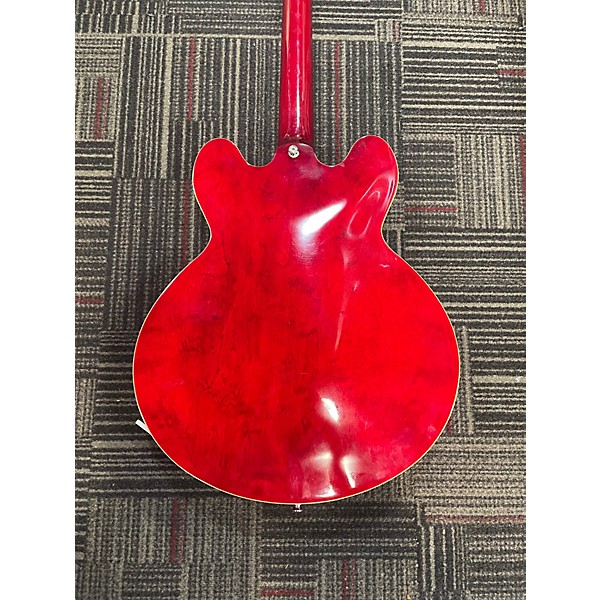 Used Epiphone Dot Cherry Hollow Body Electric Guitar