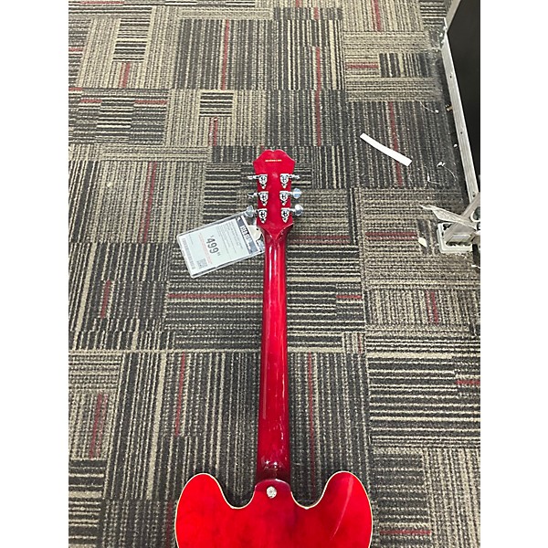 Used Epiphone Dot Cherry Hollow Body Electric Guitar