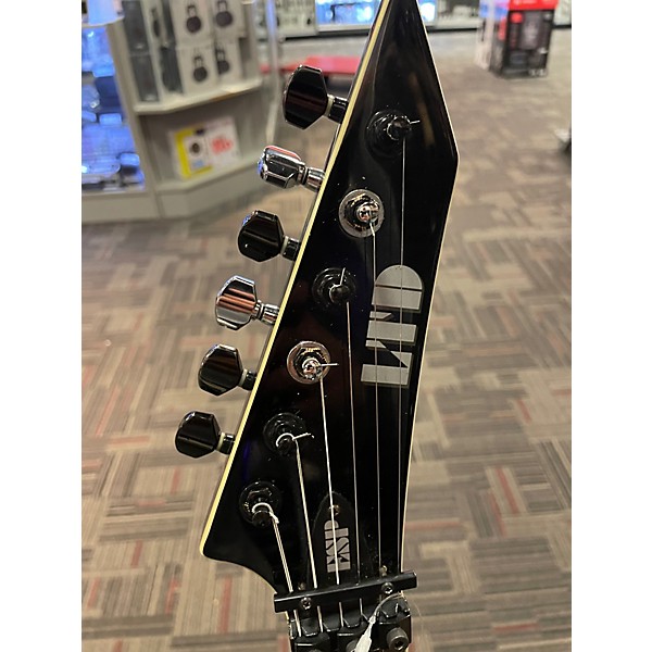 Used ESP v250 Black Solid Body Electric Guitar