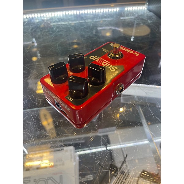 Used TC Electronic Sub N Up Octaver Effect Pedal