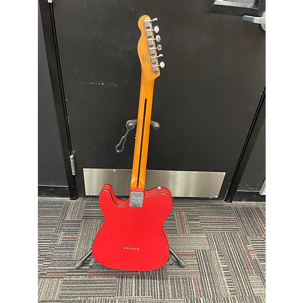 Used Squier 40th anniversary telecaster satin Dakota red Solid Body Electric Guitar