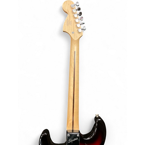 Used Squier Standard Stratocaster Vintage Sunburst Solid Body Electric Guitar