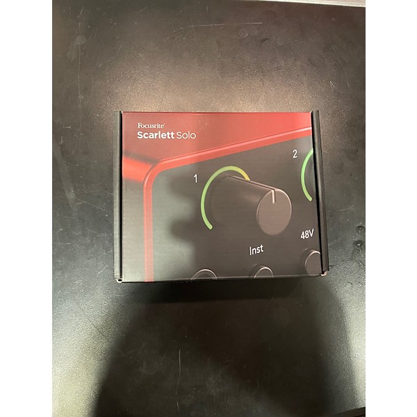 Used Focusrite Scarlett Solo Audio Interface