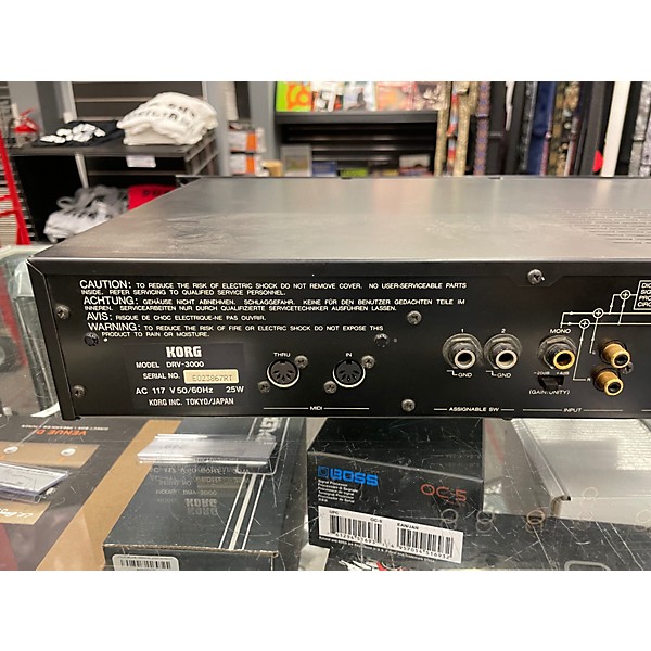 Used KORG DRV-3000 Effects Processor