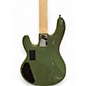 Used Sterling by Music Man  stingray  Green Electric Bass Guitar