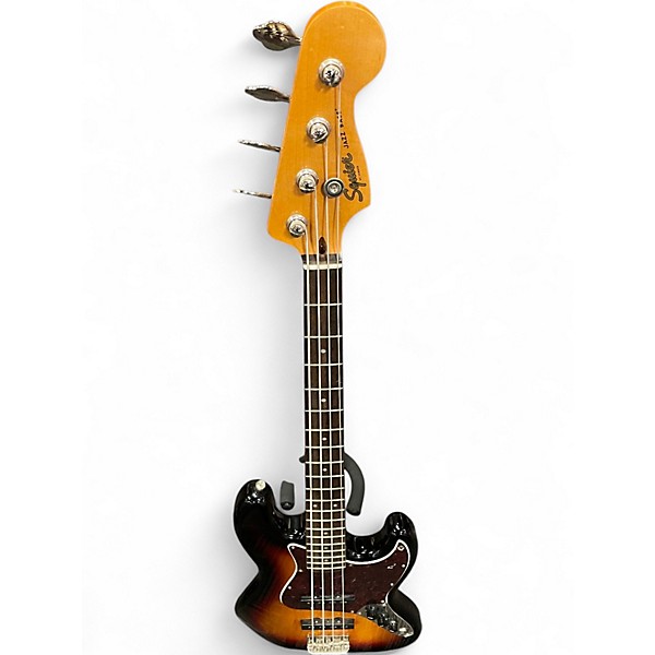 Used Squier JAZZ BASS 2 Color Sunburst Electric Bass Guitar