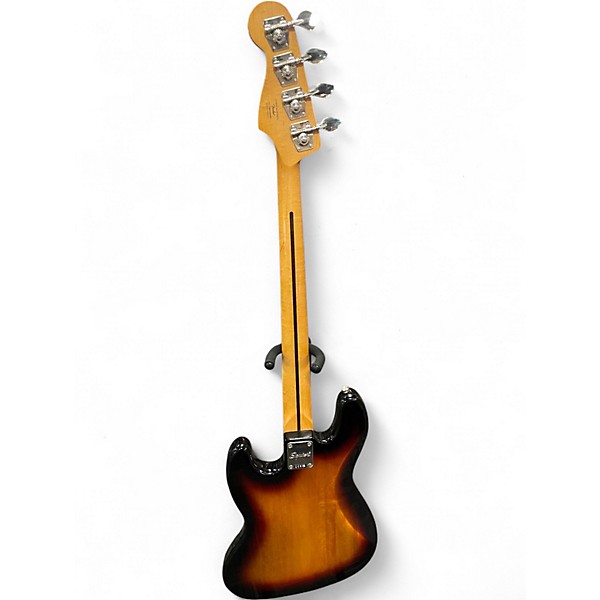 Used Squier JAZZ BASS 2 Color Sunburst Electric Bass Guitar