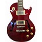 Used Epiphone Les Paul Standard Florentine Pro Candy Apple Red Hollow Body Electric Guitar