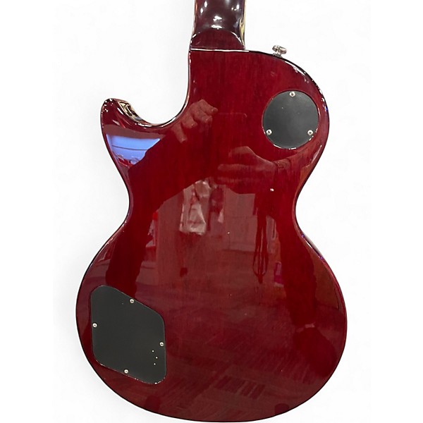 Used Epiphone Les Paul Standard Florentine Pro Candy Apple Red Hollow Body Electric Guitar
