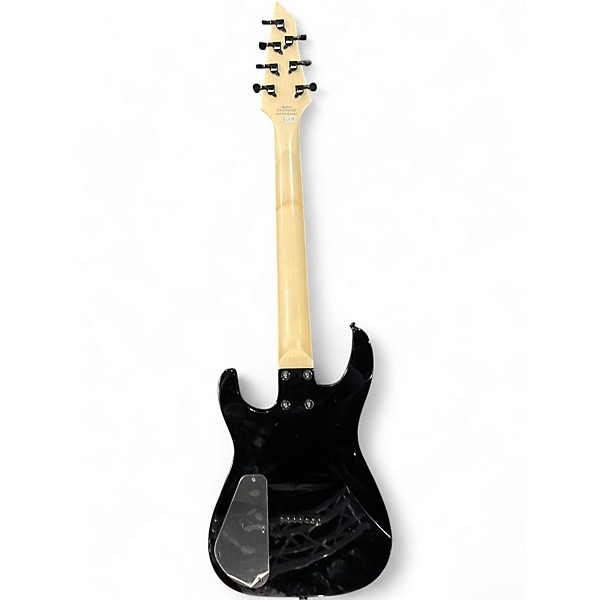 Used Jackson JS22-7 Dinky 7 String Black Solid Body Electric Guitar