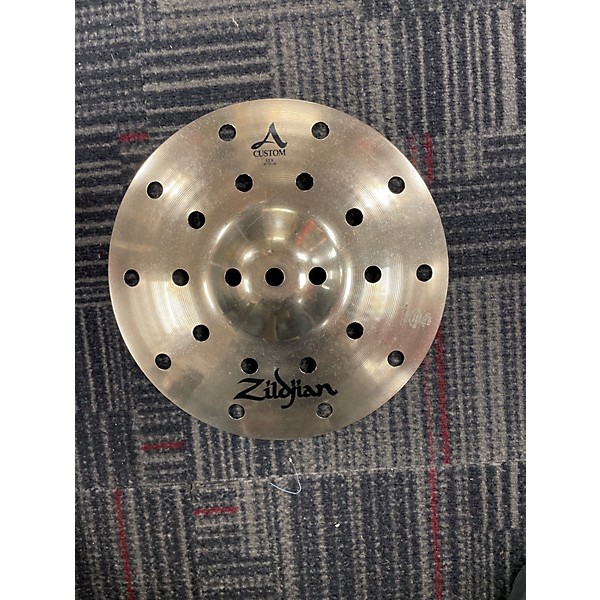 Used Zildjian 10in A Custom EFX Crash Cymbal