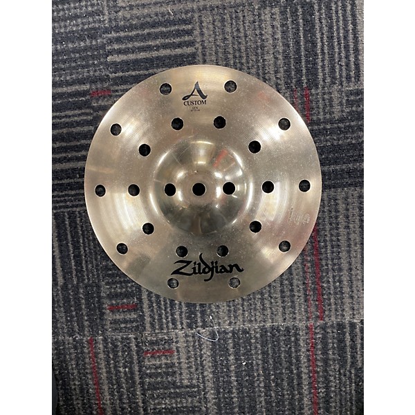 Used Zildjian 10in A Custom EFX Crash Cymbal