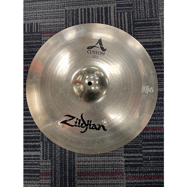 Used Zildjian 16in A Custom Crash Cymbal