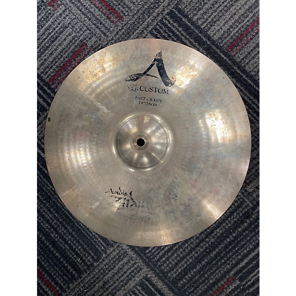 Used Zildjian 14.25in A Custom Crash Cymbal