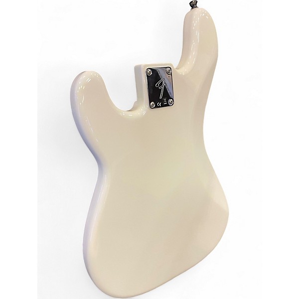 Used Fender Player Precision Bass Alpine White Electric Bass Guitar
