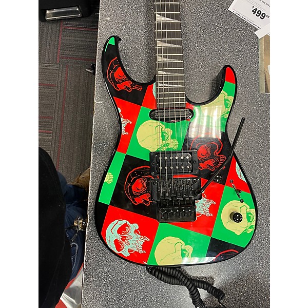 Used Jackson DINKY WARHOL Skulls Solid Body Electric Guitar