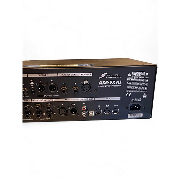 Used Fractal Audio Axe FX III MkII Effect Processor