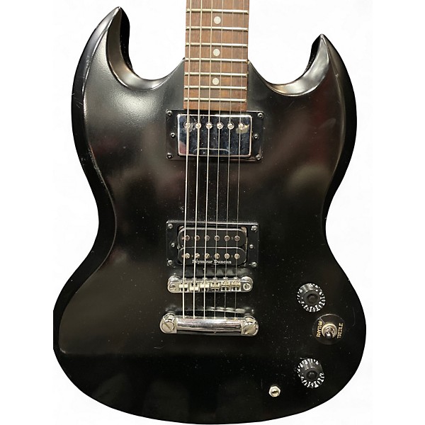 Used Epiphone SG Special w/ Seymour Duncan JB/Jazz Set Ebony Solid Body Electric Guitar