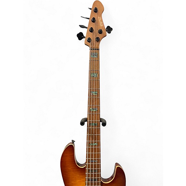Used Iyv J-Bass Sunburst Electric Bass Guitar