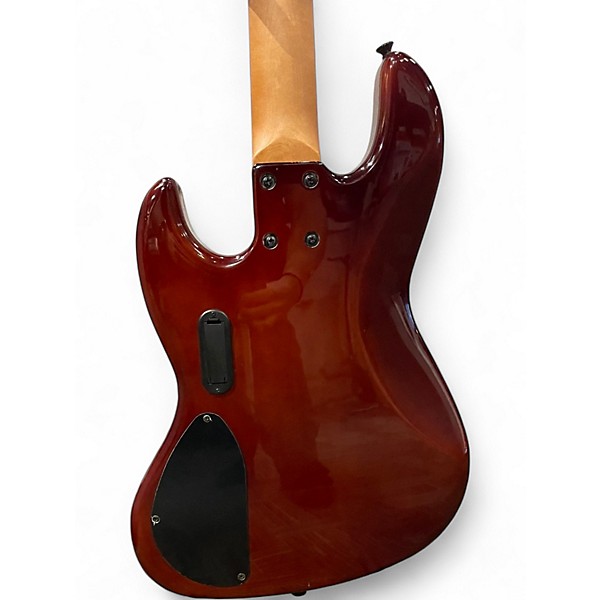 Used Iyv J-Bass Sunburst Electric Bass Guitar